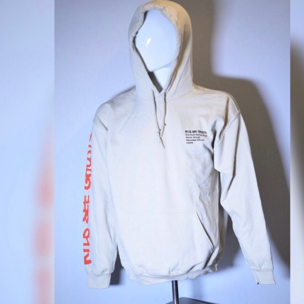 Kanye West Kid Cudi Off White KidsSeeGhosts Hoodie